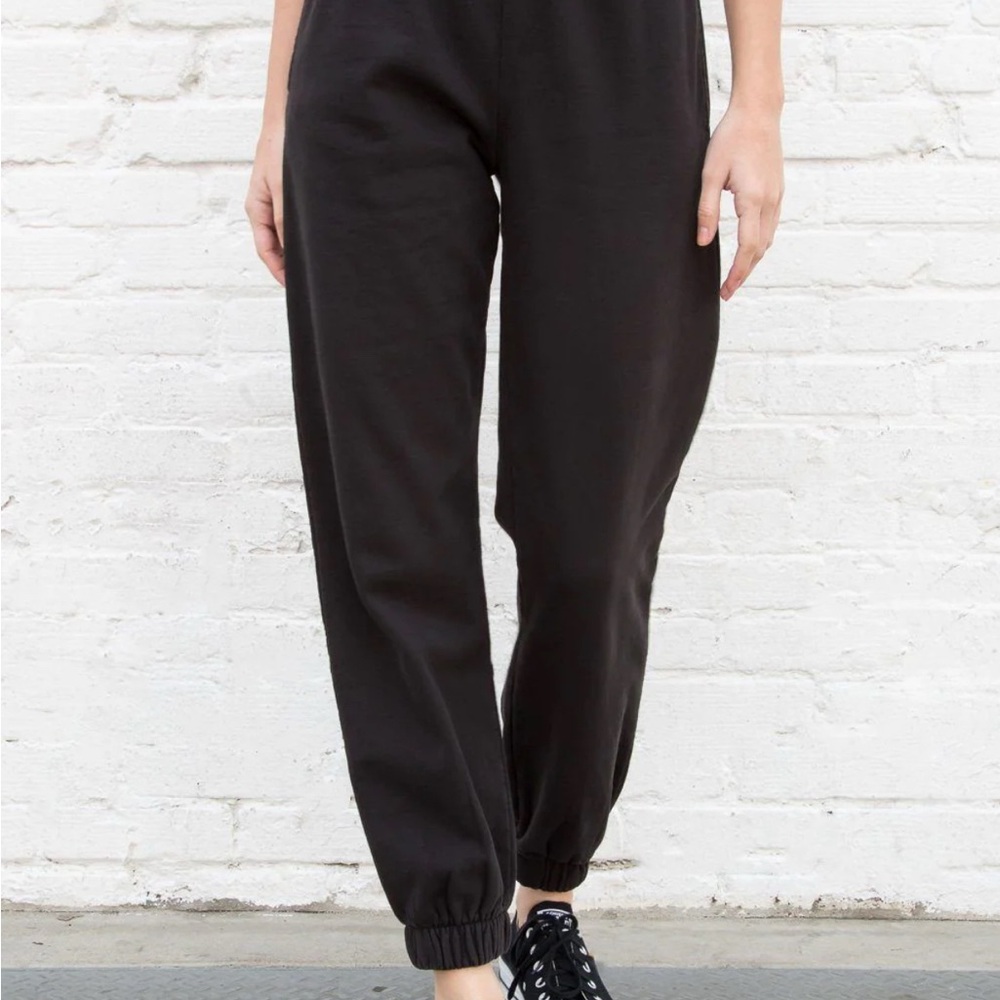 Brandy Melville Black Rosa Sweats